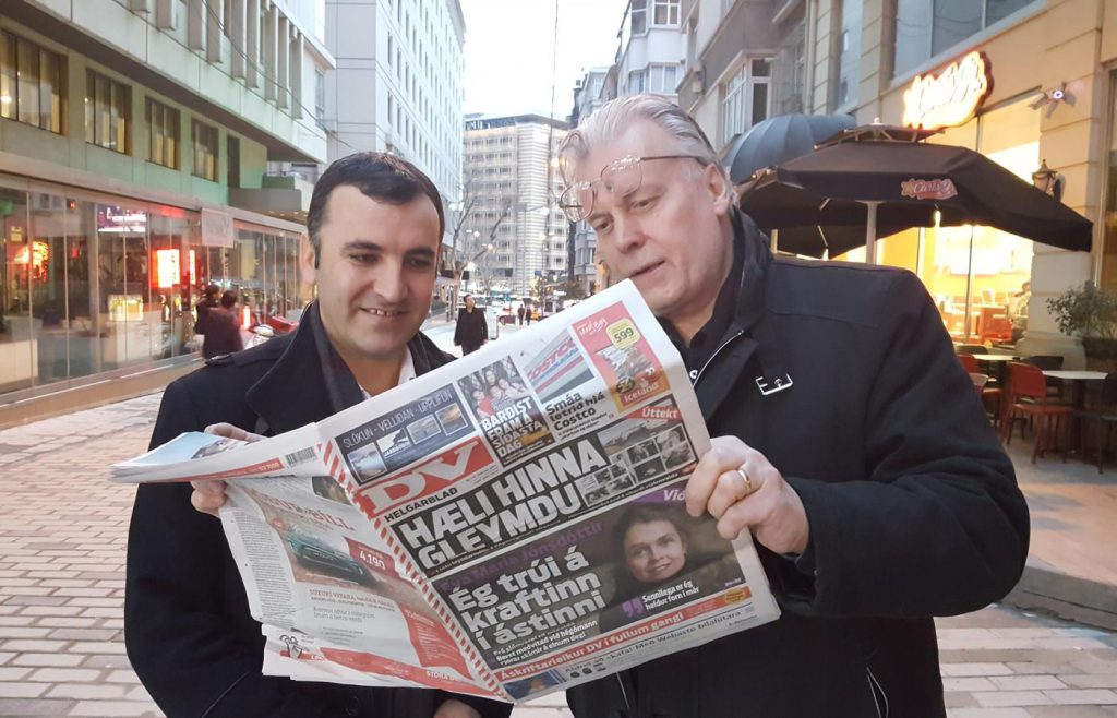 30-40 Íslendingar á vellinum í kvöld – Ætla að vera með læti