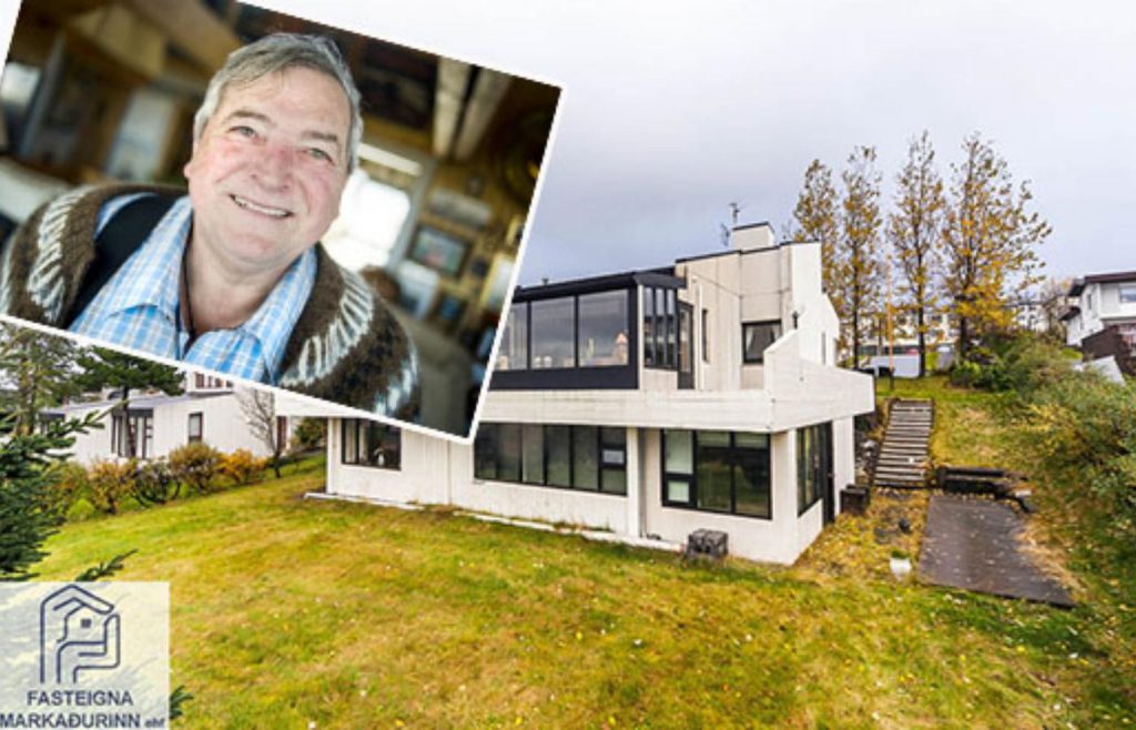 Árni Johnsen selur húsið sitt