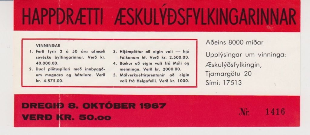 Verðlaun: Ferð til Sovétríkjanna