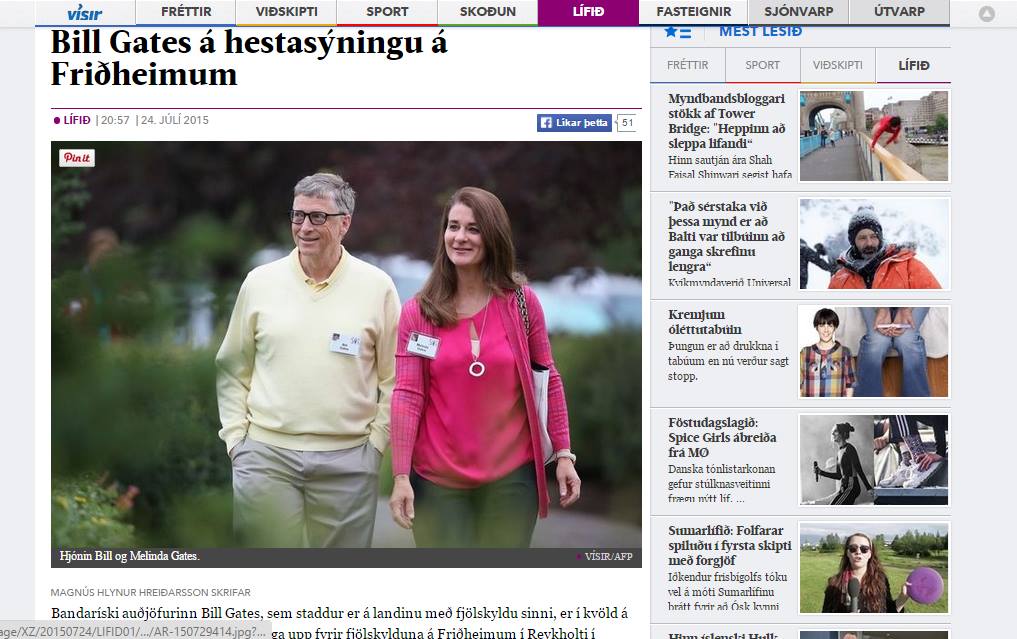 Er Gates þá kominn núna?