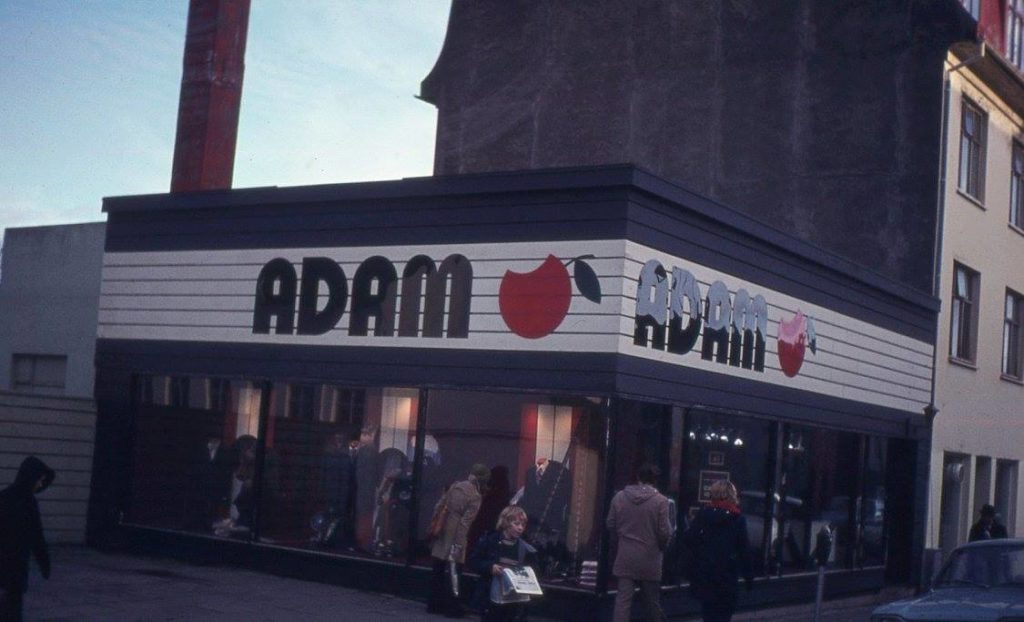 Laugavegur á áttunda áratugnum