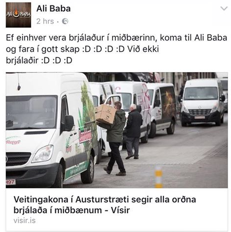 Ekki brjálaður í Miðbænum