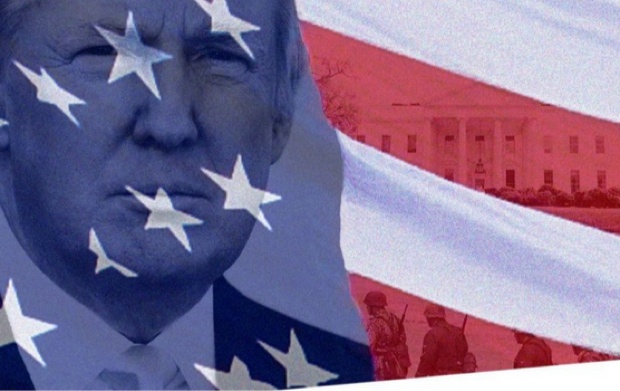 Nasistar í auglýsingu frá Trump