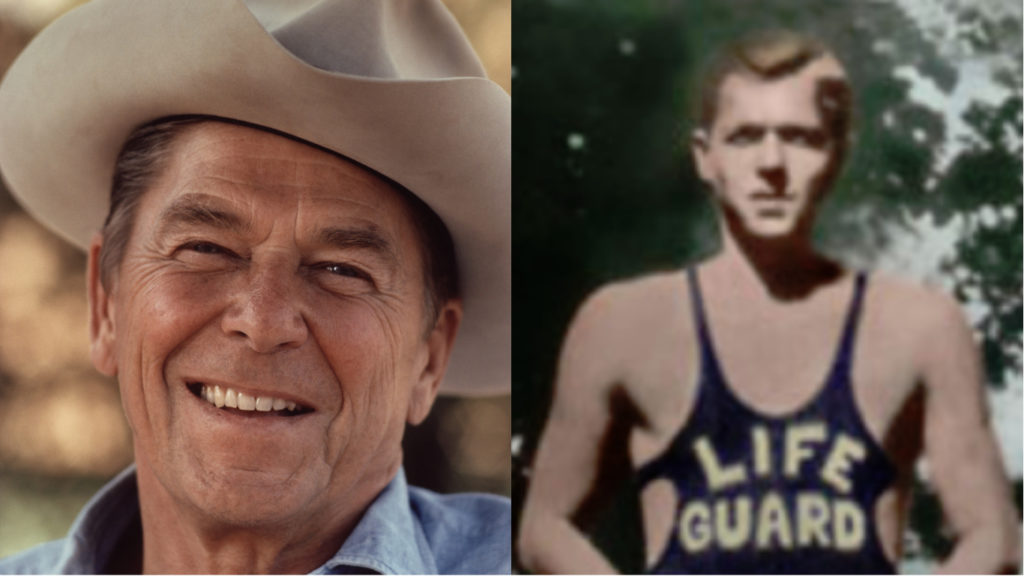 Ronald Reagan bjargaði 77 mannslífum og fölskum tönnum