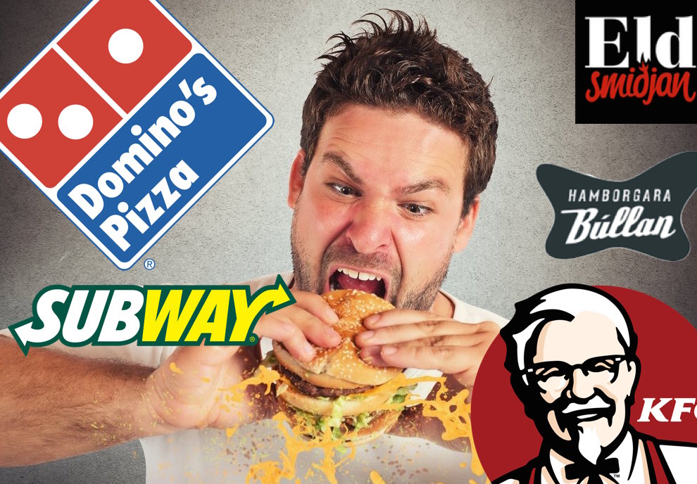 Þetta eru vinsælustu skyndibitastaðir Íslands