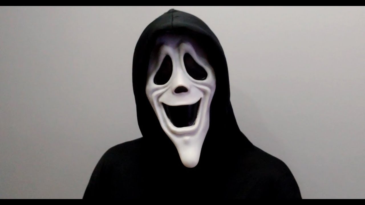 Пародия на крик. Scream 3 маска. Маска крик улыбается.