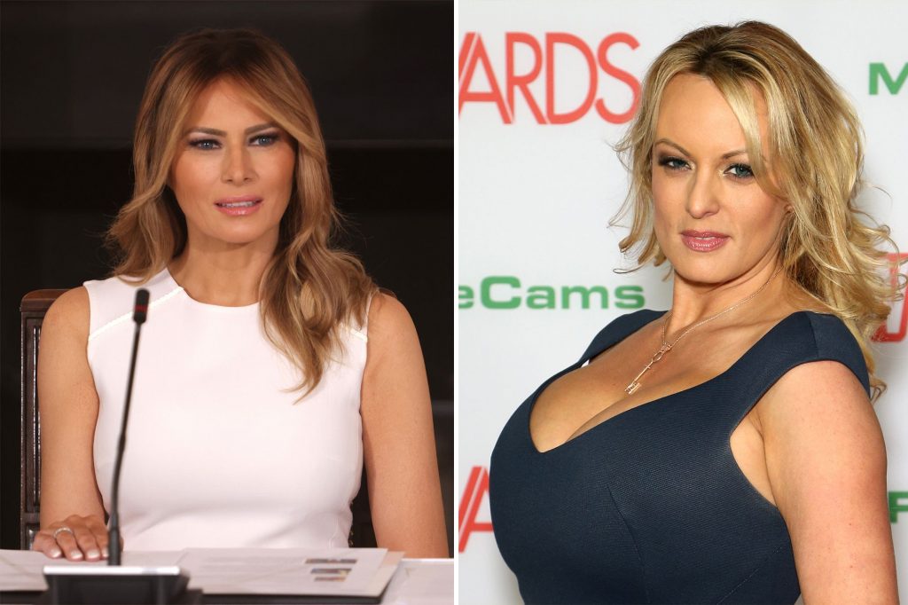Stormy Daniels lætur Melaniu Trump heyra það: „Þú settir píkuna þína og sálina á sölu“