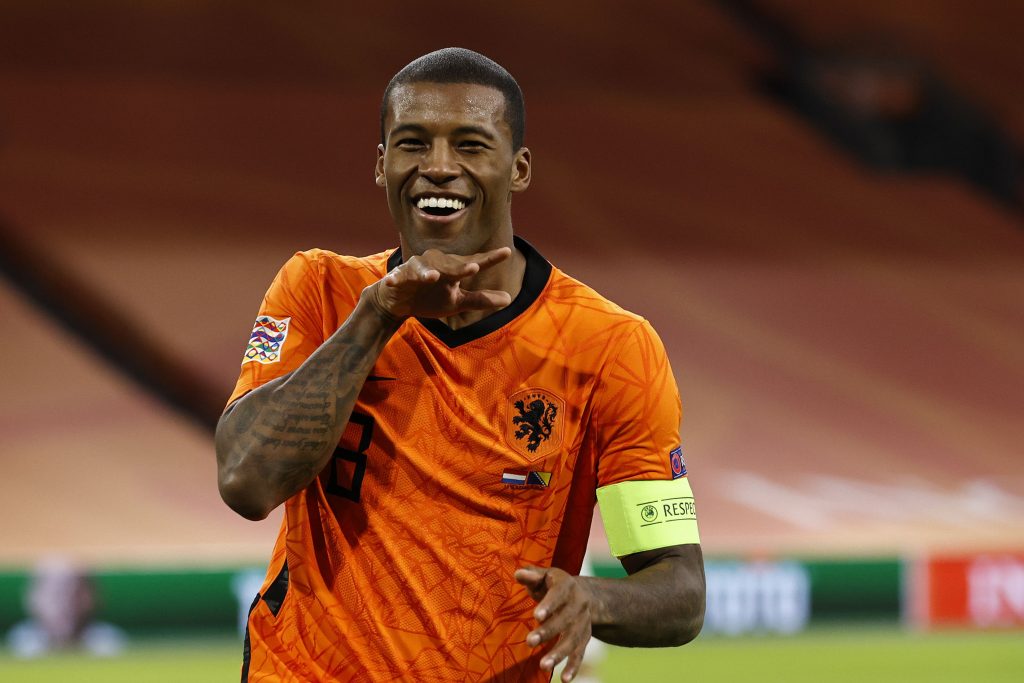 Georginio Wijnaldum með tvö í sigri Hollendinga í ...