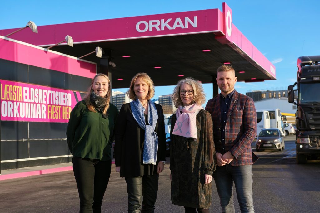 1,5 milljón frá Orkunni til Bleiku slaufunnar