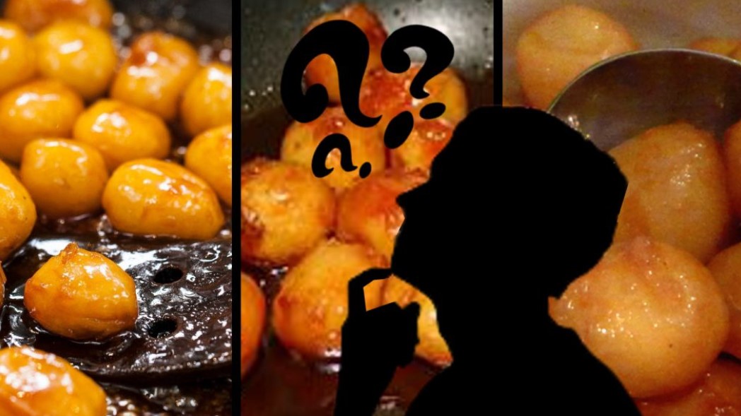 Listin að brúna kartöflur