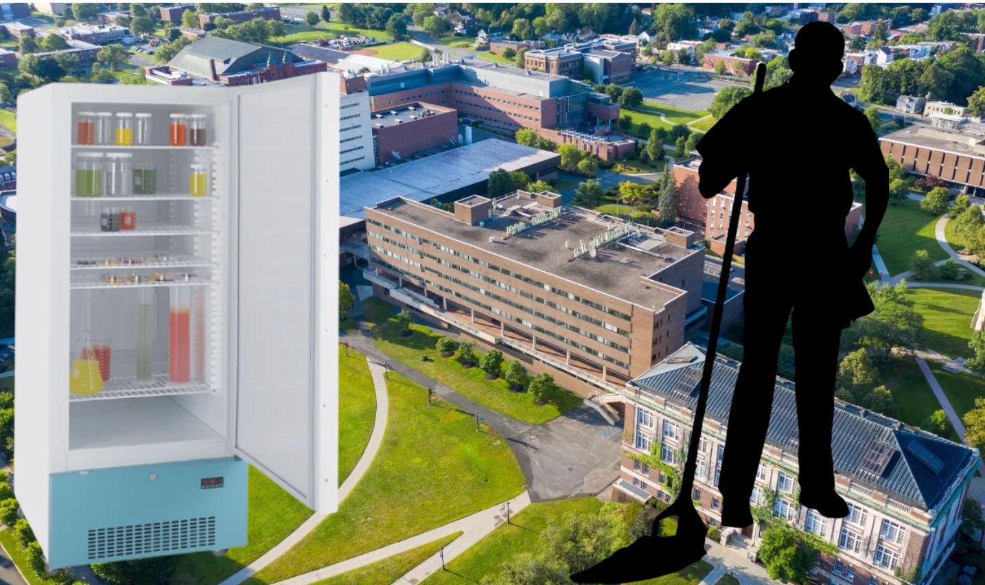 Húsvörður í háskóla slökkti á frysti vegna pirrandi viðvörunarhljóðs ...