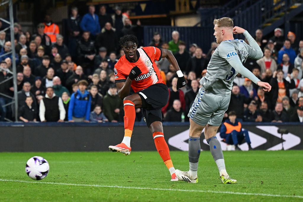Enska úrvalsdeildin: Luton og Everton skildu jöfn