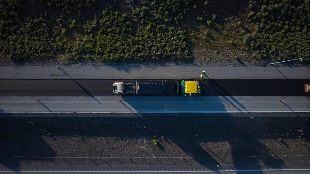 Nota lífbindiefni í malbik í fyrsta skipti á Íslandi