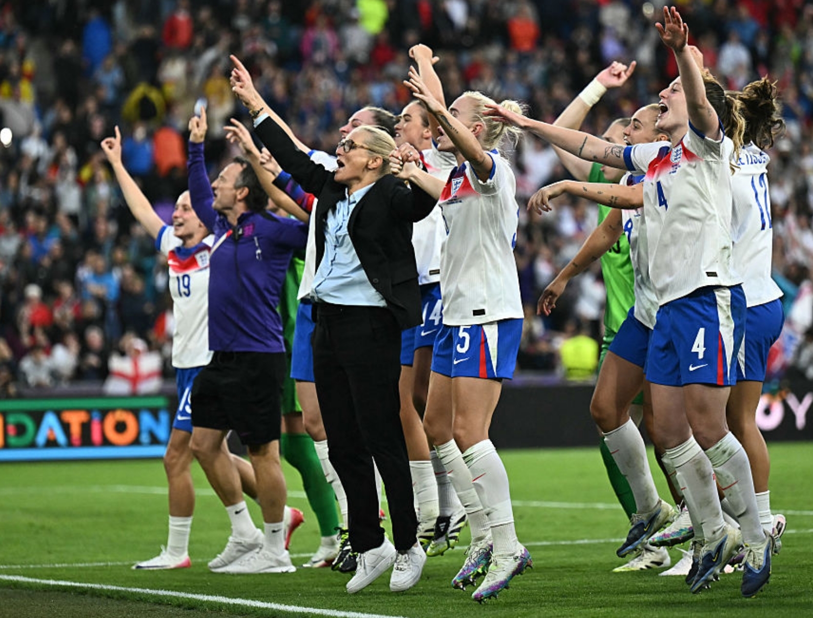England Evrópumeistari eftir sigur á Spánverjum