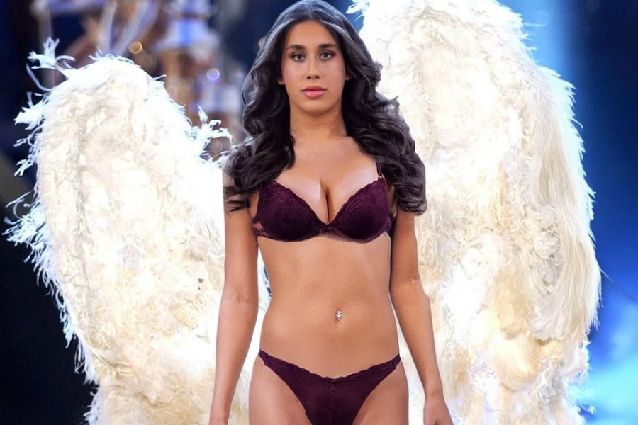 Patrekur klæddi sig upp sem Victoria‘s Secret fyrirsæta – Sjáðu hvernig hann fór að þessu