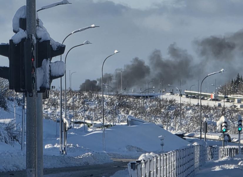Kviknaði í fjórhjóli í Garðabæ