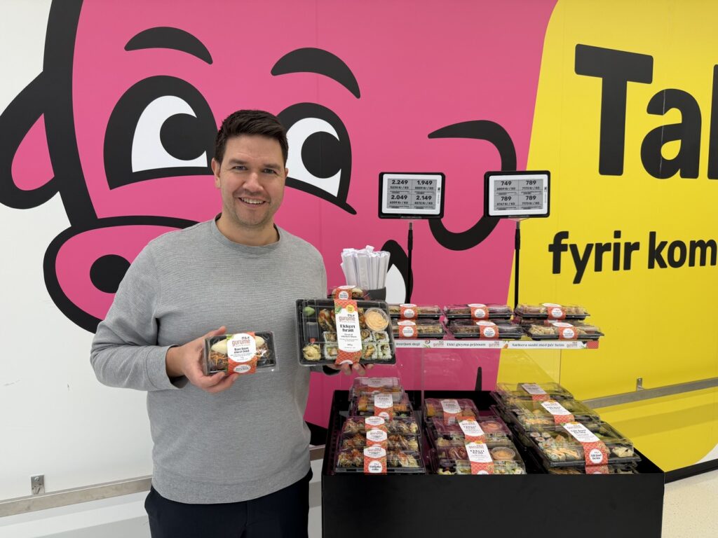 Bónus komið með sushi í verslanir