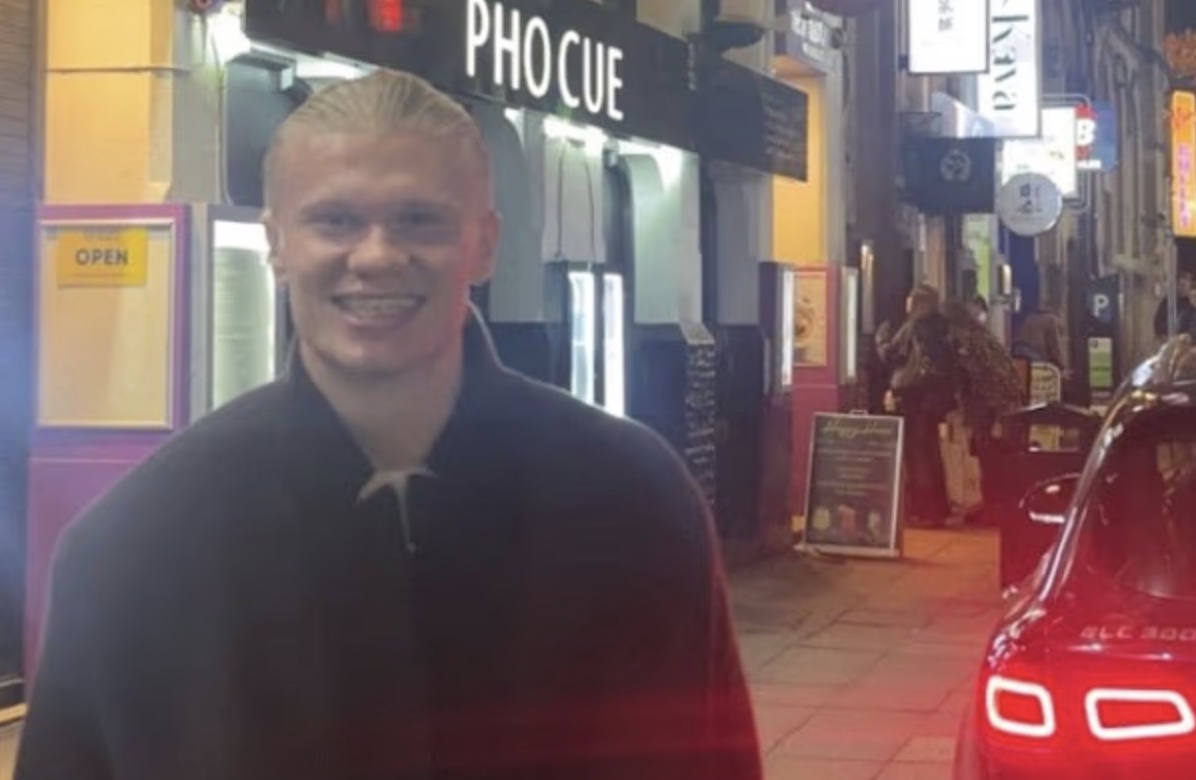 Verðlaunaði sig með kínverskum mat