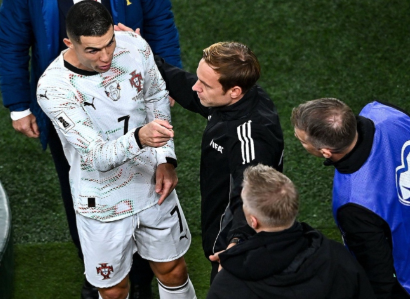 Þetta er það sem Ronaldo sagði við Heimi í reiðiskasti í kvöld