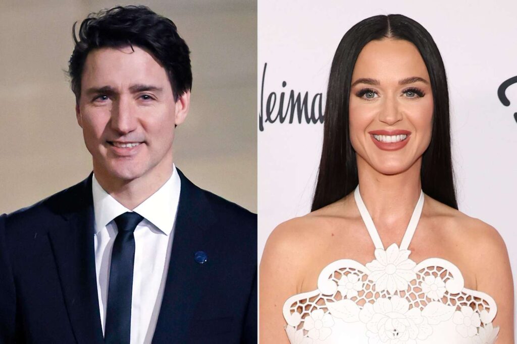 Katy Perry og Justin Trudeau taka stórt skref saman