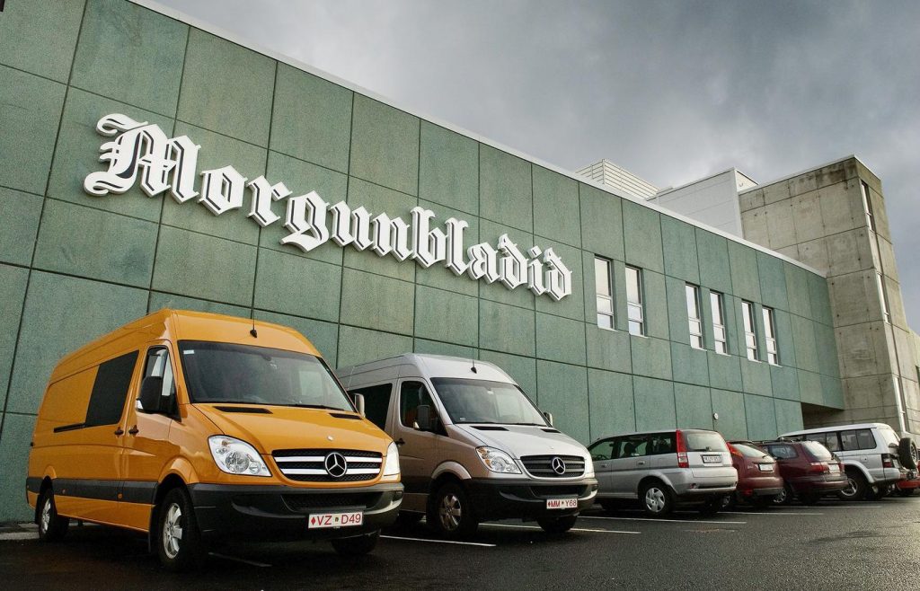 Lýsir augnablikinu sem samsæriskenningar fóru á flug og símtöl bárust á Morgunblaðið – „Er svo galið“