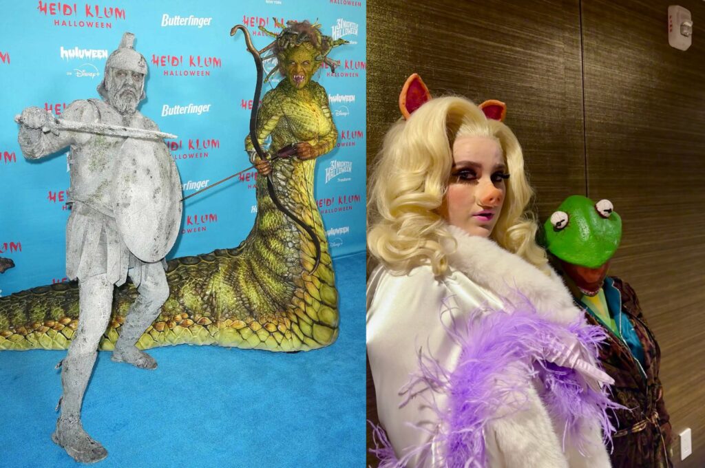 Ásdís mætti í goðsagnakennda hrekkjavökupartý Heidi Klum