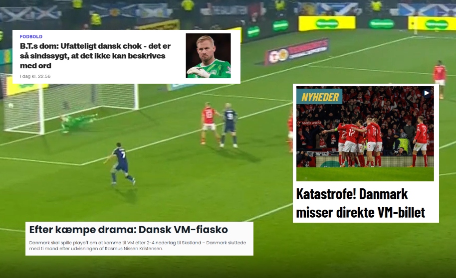 Danskir miðlar tæta landsliðið í sig – „Svo fáránlegt að það er ekki hægt að koma því í orð“