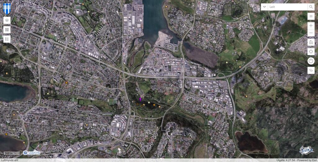 Huliðsvættir komnir á kort Reykjavíkurborgar