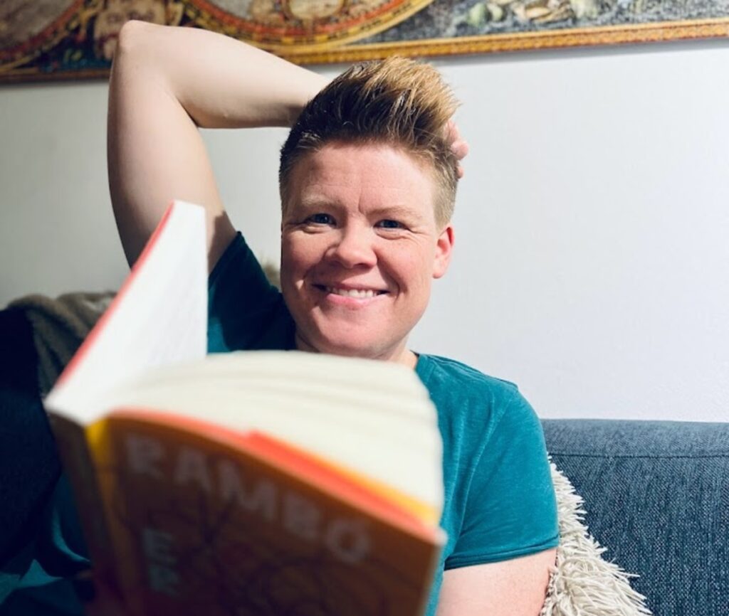 „Ég elska að lesa bækur sem kalla fram tilfinningar, hvort heldur sem er tár eða gleði“