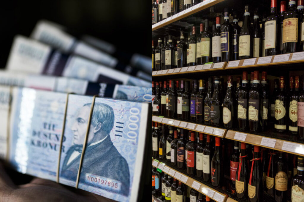 Sopinn er dýr – Áfengi þrefalt dýrara á Íslandi en í Evrópusambandsríkjum