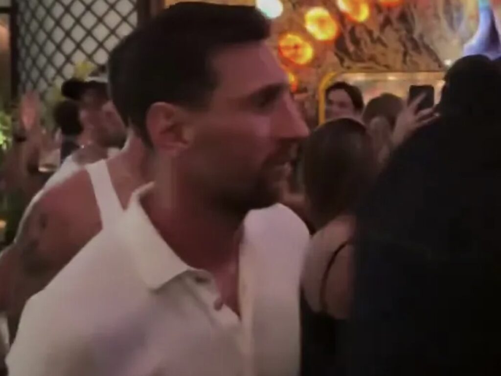 Myndband vekur athygli – Messi áhugalaus í fögnuði Miami um helgina