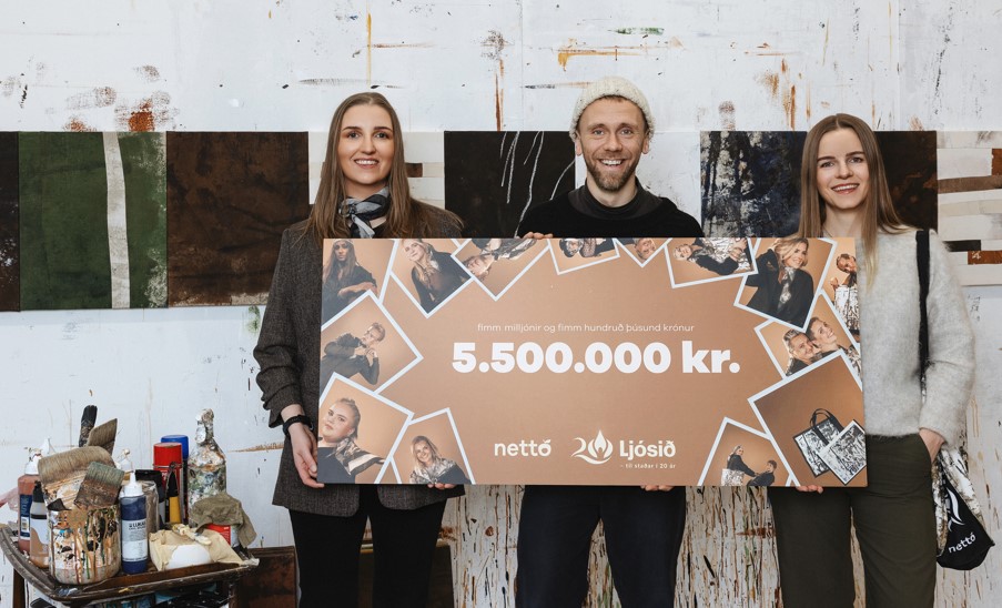Styrktarátak Nettó skilar 5,5 milljónum króna til Ljóssins