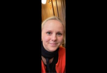 Signe Munk. Mynd: Skjáskot/Facebook.