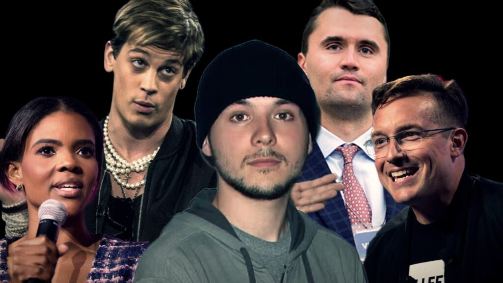 Áhrifavaldur segir heimili sitt hafa orðið fyrir skotárás eftir hlaðvarpsþátt þar sem Charlie Kirk var sagður samkynhneigður