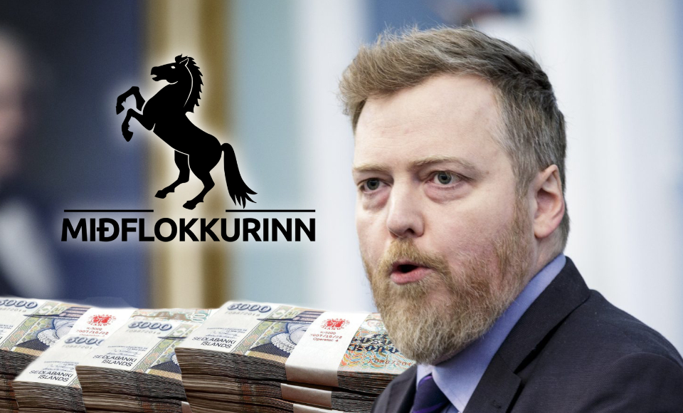 Miðflokkurinn rekinn með 133 milljón króna halla á síðasta ári