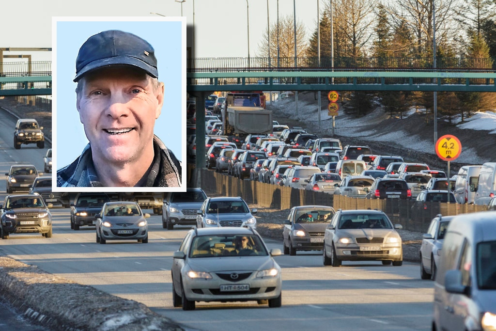 Ómar lýsir miklum bílastæðavandræðum: „Kom þrisvar að bílnum sínum þar sem hann hafði verið lyklaður“