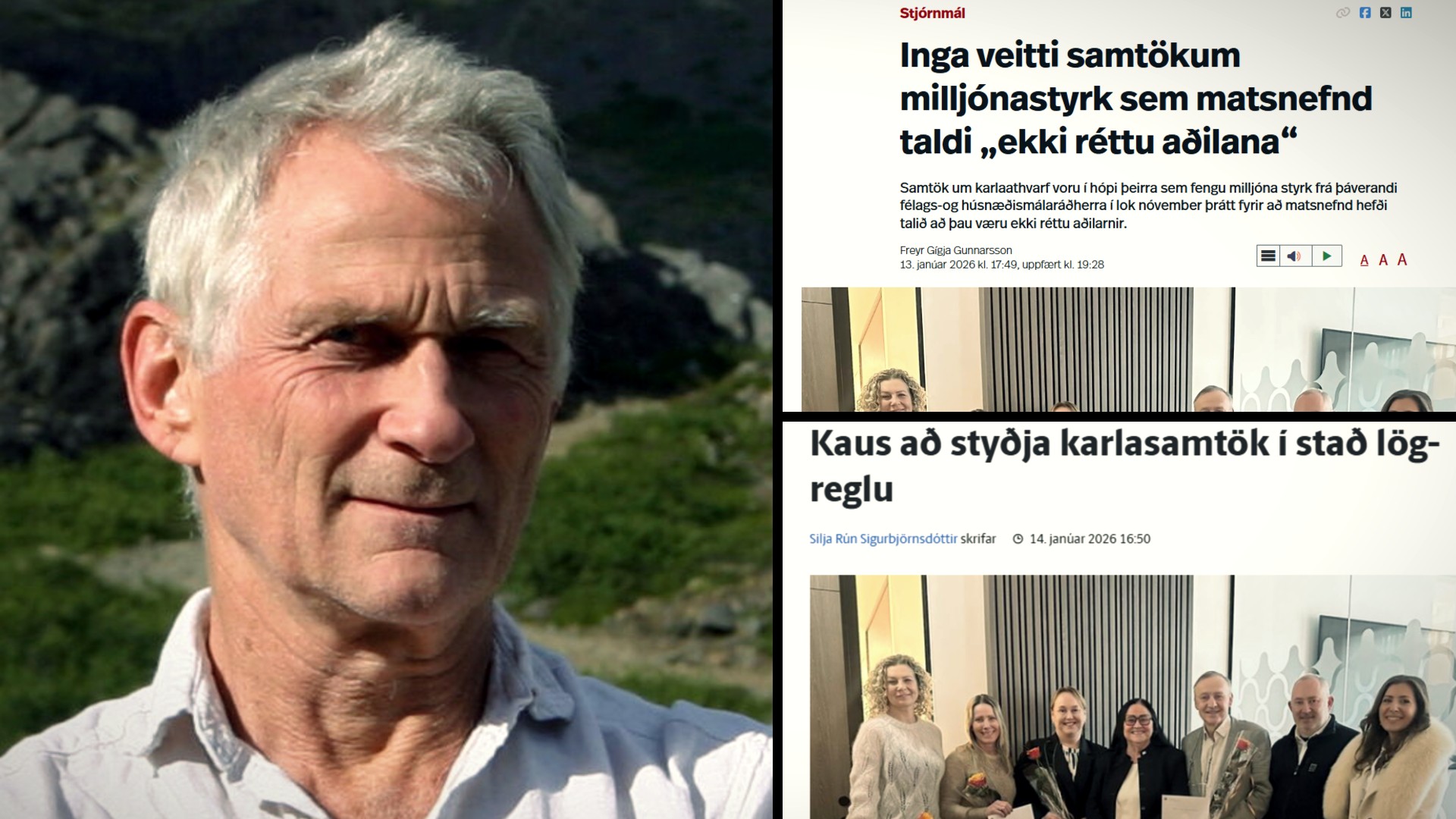 Gagnrýnir fréttaflutning um styrki – „Hér var verið að matreiða fréttaefni til að þjóna ákveðnum pólitískum tilgangi“