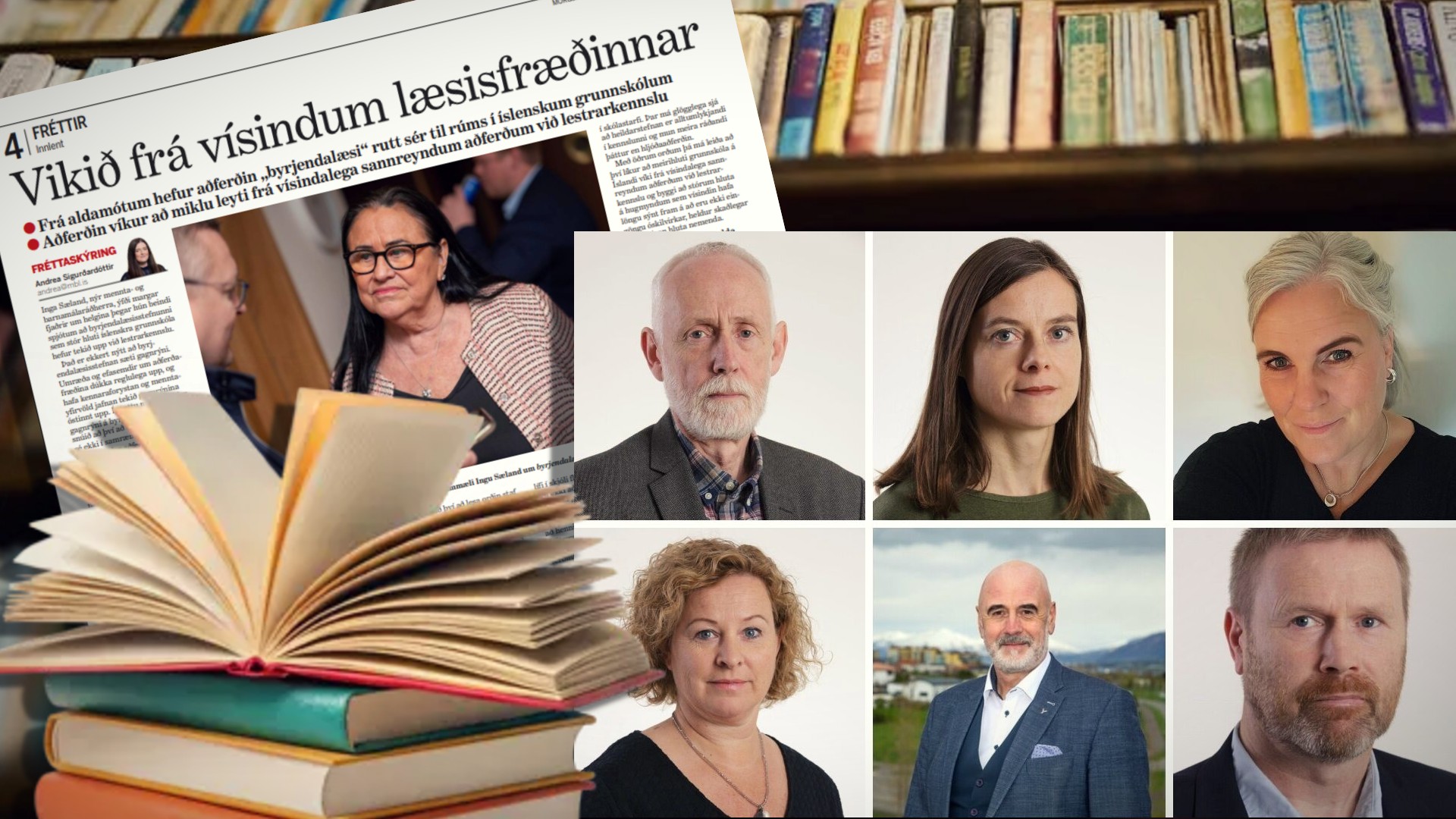 Fræðimenn gagnrýna fréttaflutning Moggans um Byrjendalæsi – „Sannleikurinn vill einnig oft verða illa úti“