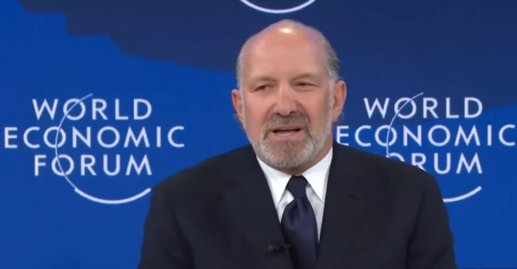 Drama í Davos – Baulað á viðskiptaráðherrann og forseti Seðlabanka Evrópu gekk út