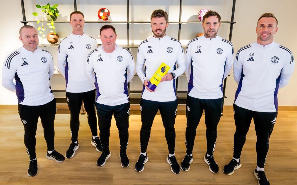 Carrick bestur í janúar á sínum fyrsta mánuði í starfi