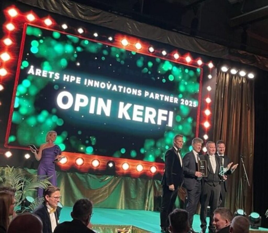 HPE verðlaunar OK fyrir nýsköpun