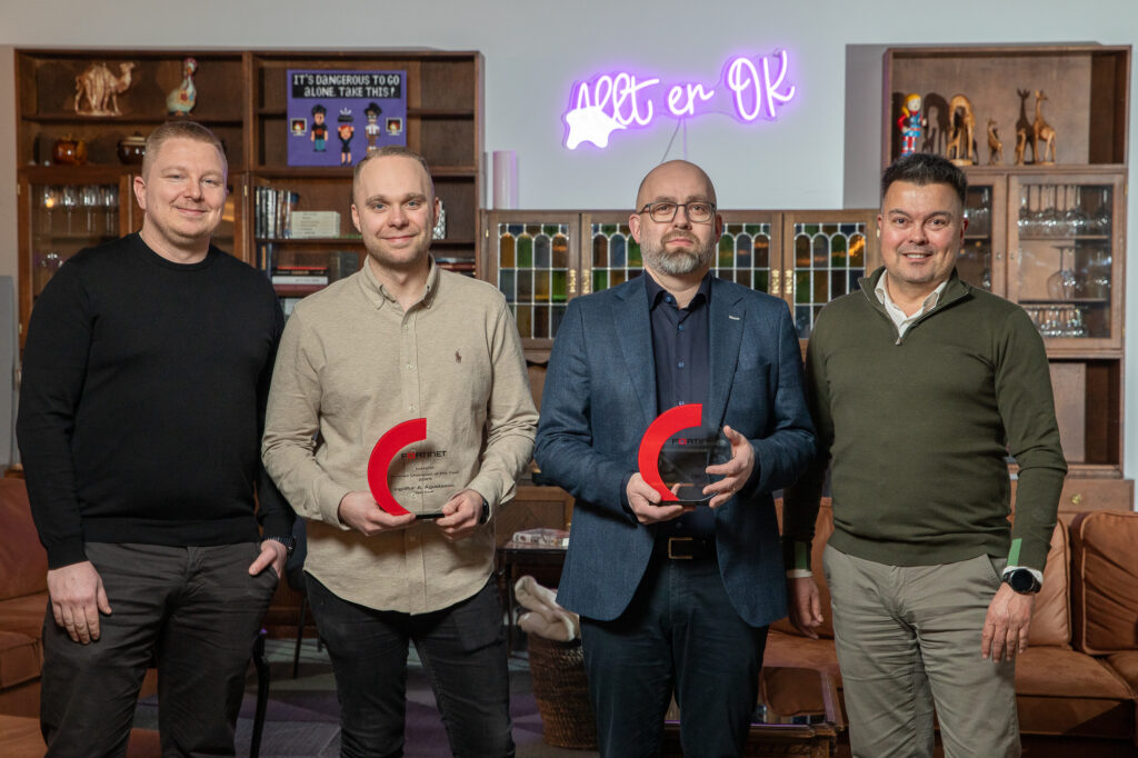 Fortinet verðlaunar OK