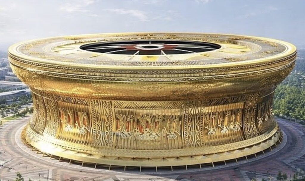 Byggja stórkostlegan völl sem verður stærsti knattspyrnuleikvangur í heimi