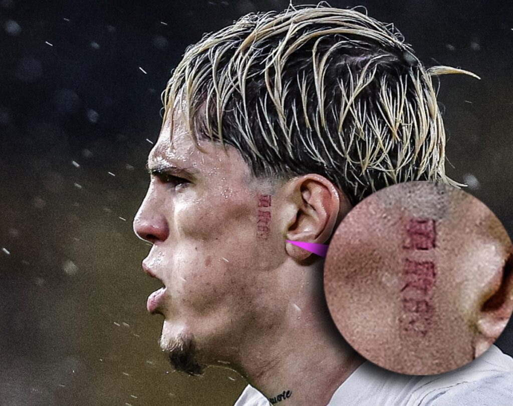 Nýtt húðflúr Garnacho vekur athygli – Þetta er merking þess