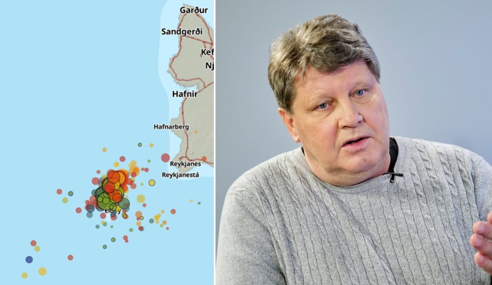 Yfir 300 skjálftar mælst: „Það er sennilega einhver kvika að safnast þarna saman“