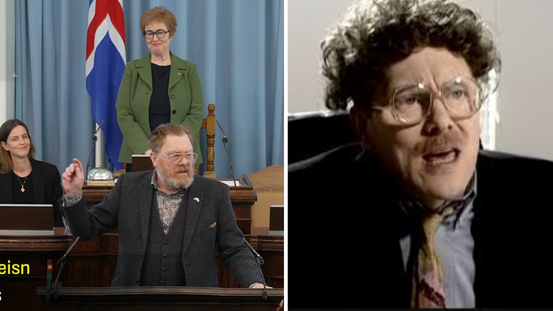 Hlegið í þingsal „Indriði“ mætti í pontu – „Hver á að laga það? Á ég að gera það?“