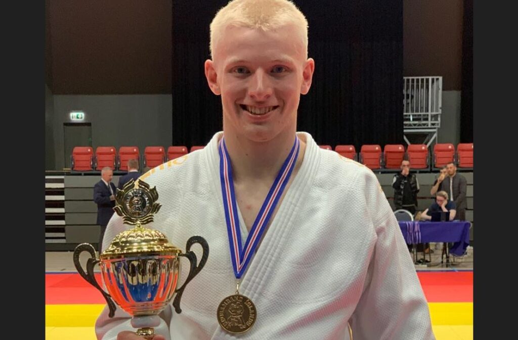 Skarphéðinn hreppti silfur í Danmörku