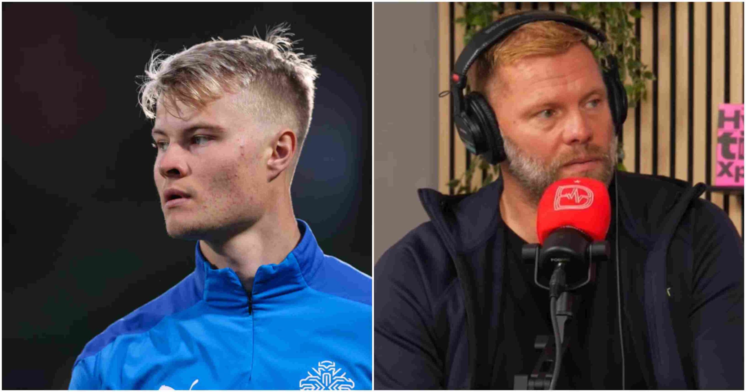 Eiður Smári með slæmar fréttir af syni sínum í beinni útsendingu – Er á leið í aðgerð