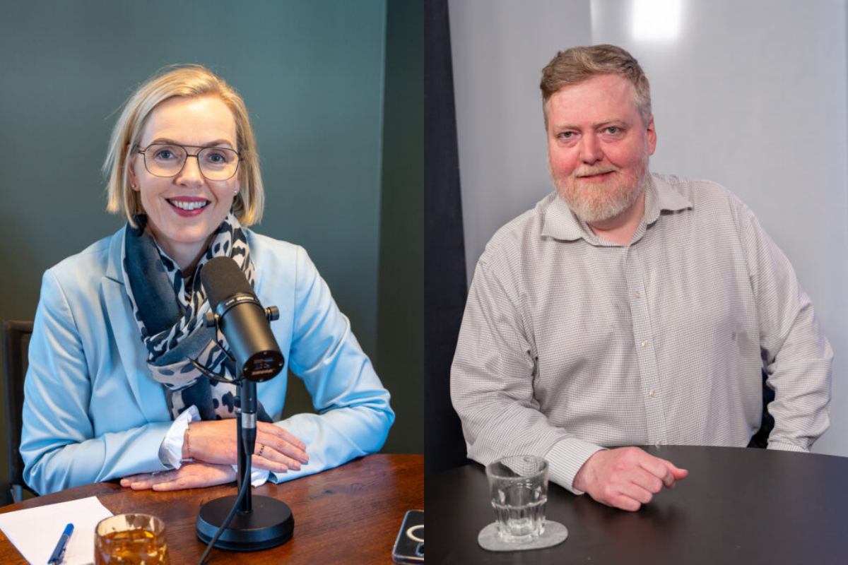 Guðrún og Sigmundur Davíð sögðust vilja þjóðaratkvæðagreiðslu um aðildarviðræður við ESB – „Ég treysti þjóðinni algerlega í þessu máli“