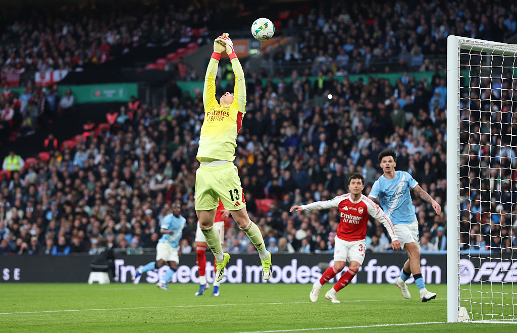 Kepa skúrkur Arsenal í úrslitaleiknum – City fóru með sigur af hólmi á Wembley